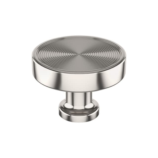Amerock Dupont Circle Series Polished Nickel 1-3/4 in (44 mm) Diameter Knob, BP37502PN