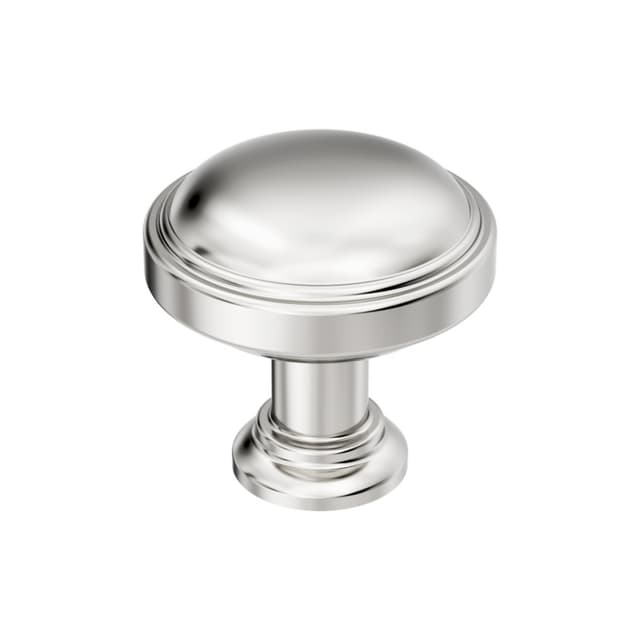 Amerock Enlivity Series Polished Nickel 1-1/4 in (32 mm) Diameter Knob, BP37720PN