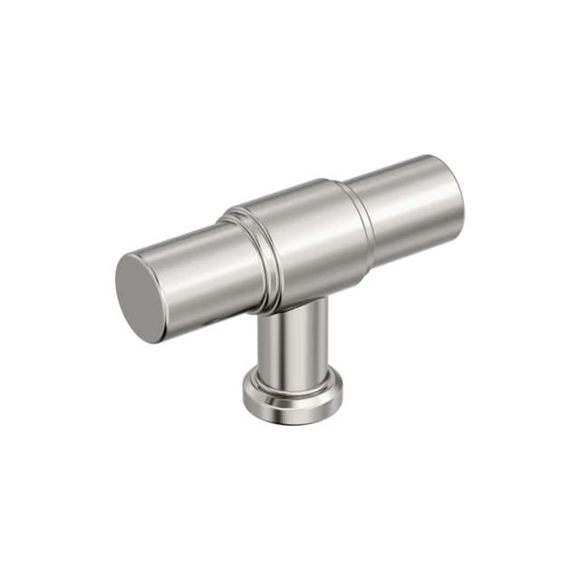 Amerock Faircrest Series Polished Nickel 2 in (51 mm) L x 5/8 in (16 mm) W Knob, BP37461PN