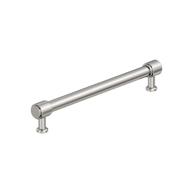 Amerock Faircrest Series 7-9/16 in (192 mm) Center to Center Polished Nickel Pull, BP37466PN
