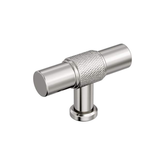 Amerock Faraday Series Polished Nickel 2 in (51 mm) L x 5/8 in (16 mm) W Knob, BP37741PN