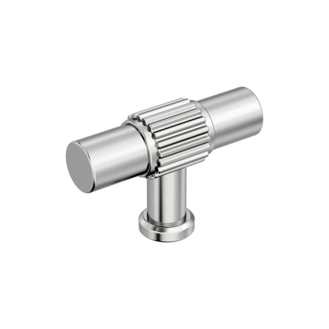 Amerock Farewind Series Polished Nickel 2 in (51 mm) L x 5/8 in (16 mm) W Knob, BP37801PN