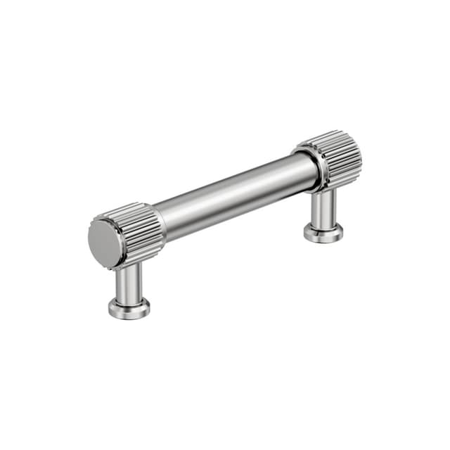 Amerock Farewind Series 3-3/4 in (96 mm) Center to Center Polished Nickel Pull, BP37803PN