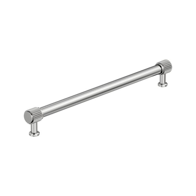 Amerock Farewind Series 10-1/16 in (256 mm) Center to Center Polished Nickel Pull, BP37808PN