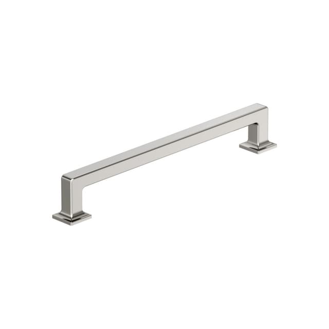 Amerock Lintel Series 7-9/16 in (192 mm) Center to Center Polished Nickel Pull, BP37445PN
