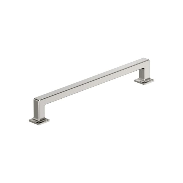 Amerock Lintel Series 8-13/16 in (224 mm) Center to Center Polished Nickel Pull, BP37446PN