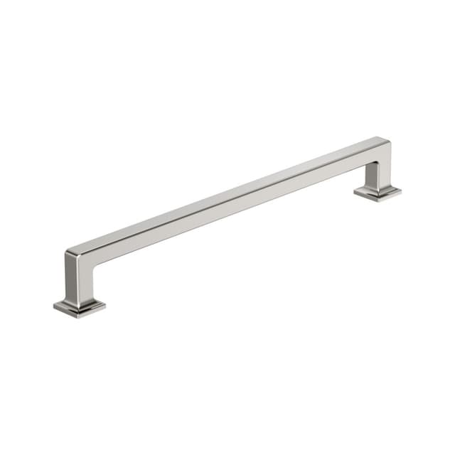 Amerock Lintel Series 10-1/16 in (256 mm) Center to Center Polished Nickel Pull, BP37447PN