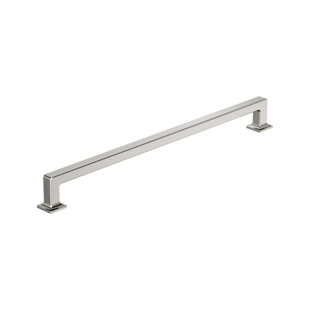 Amerock Lintel Series 12-5/8 in (320 mm) Center to Center Polished Nickel Pull, BP37448PN