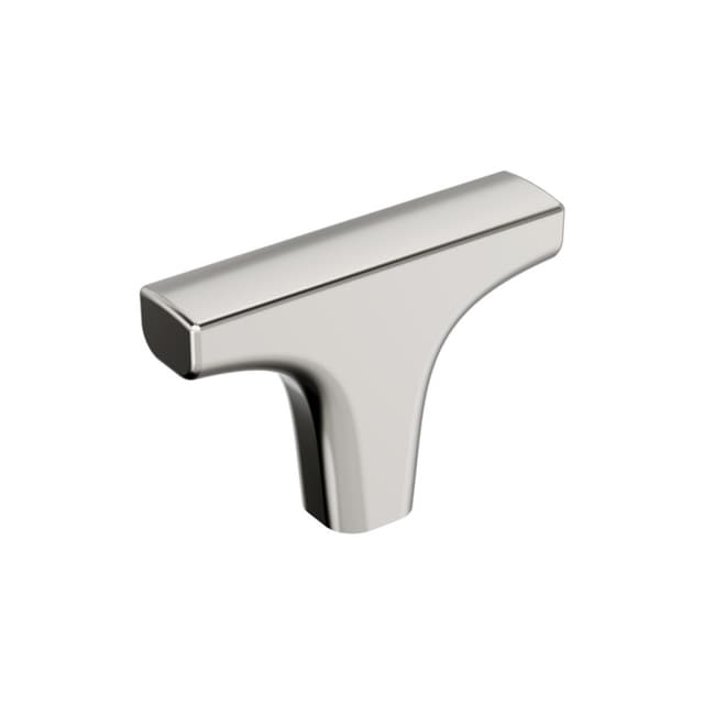 Amerock Merced Series Polished Nickel 2 in (51 mm) L x 7/16 in (11 mm) W Knob, BP37421PN