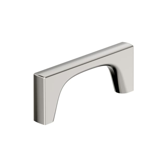 Amerock Merced Series 3 in (76 mm) Center to Center Polished Nickel Pull, BP37422PN
