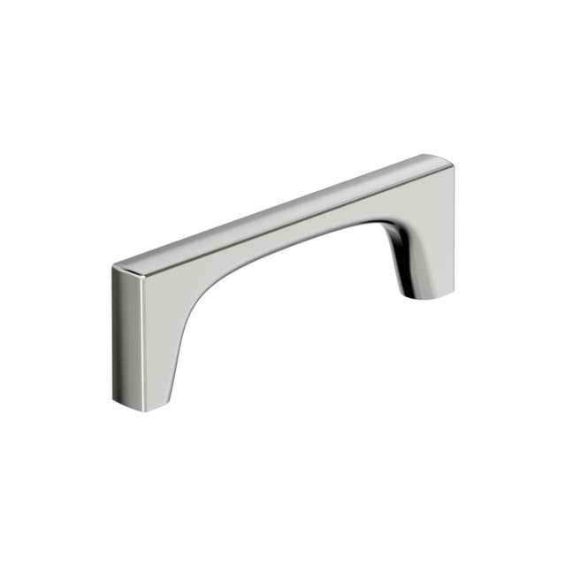 Amerock Merced Series 3-3/4 in (96 mm) Center to Center Polished Nickel Pull, BP37423PN