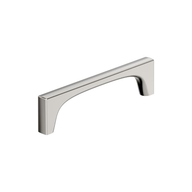Amerock Merced Series 5-1/16 in (128 mm) Center to Center Polished Nickel Pull, BP37424PN