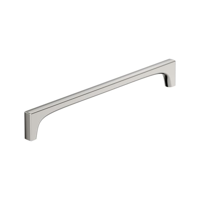 Amerock Merced Series 10-1/16 in (256 mm) Center to Center Polished Nickel Pull, BP37428PN