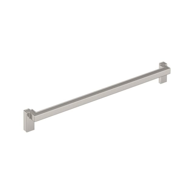 Amerock Rockhurst Series 12-5/8 in (320 mm) Center to Center Polished Nickel Pull, BP37578PN