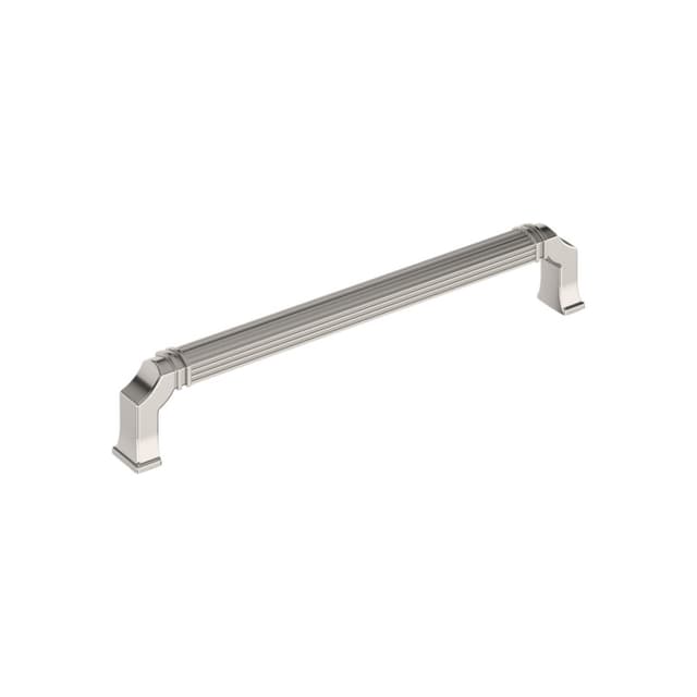 Amerock Townsend Series 7-9/16 in (192 mm) Center to Center Polished Nickel Pull, BP37525PN