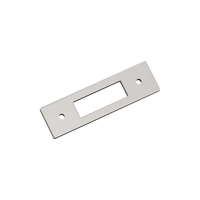 Amerock Medora Series, Backplate 3"CC Polished Nickel