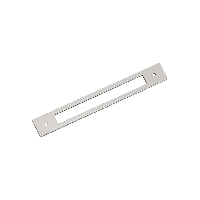 Amerock Medora Series, Backplate 7-9/16" CC Polished Nickel