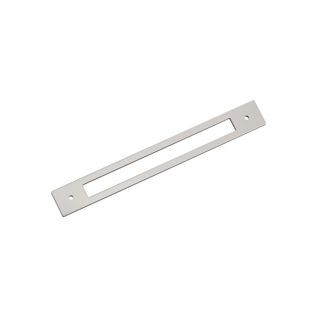 Amerock Medora Series, Backplate 8-13/16" CC Polished Nickel