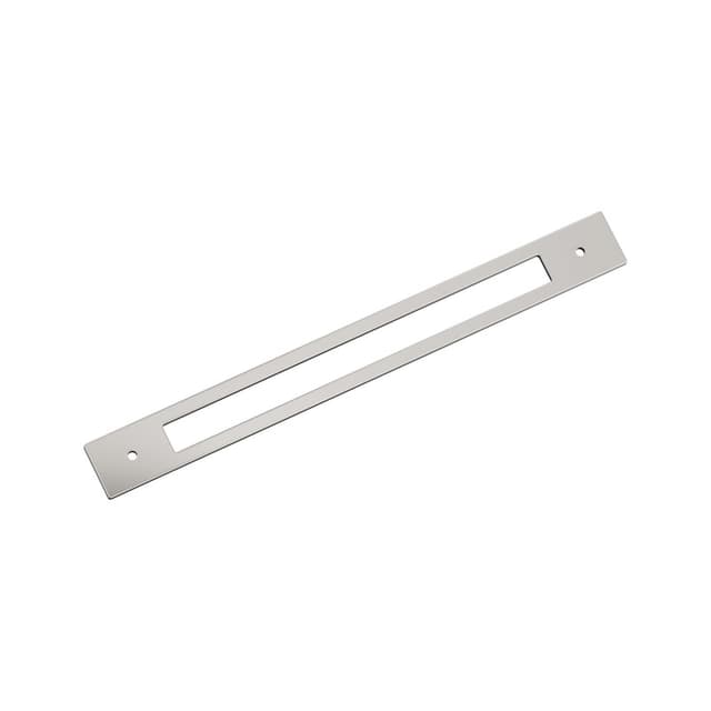 Amerock Medora Series, Backplate 12"CC Polished Nickel