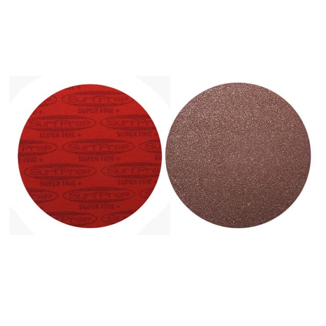 SurfPrep 11" No Hole Hook and Loop Aluminum Oxide Foam Sanding Discs
