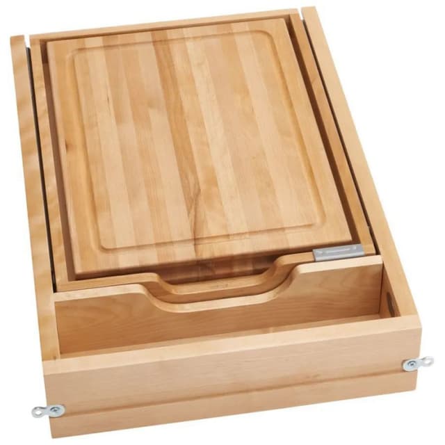 4KCB Series Knife and Cutting Board Drawer, Soft-Close, Rev-A-Shelf