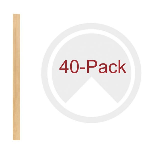 4PIL Series 20" Tall Pilaster System, Box of 40 Pilasters, Rev-A-Shelf