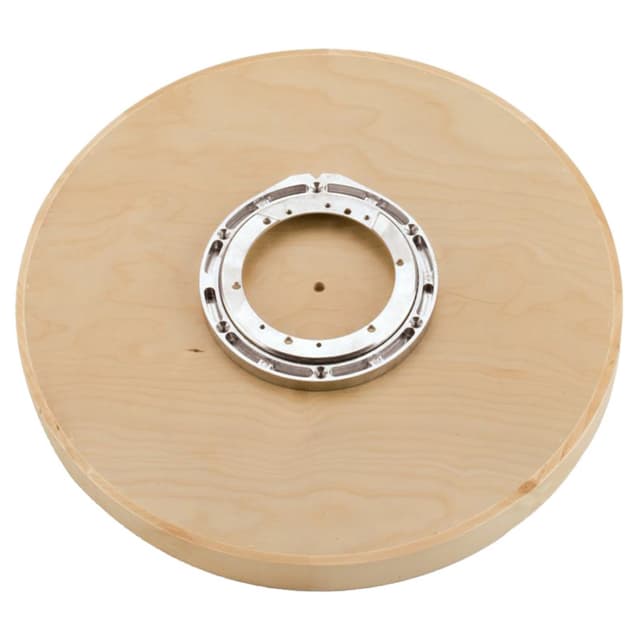 Rev-A-Shelf 4WLS-001 Series Wood Classic Full Circle Lazy Susan Tray with Bearing