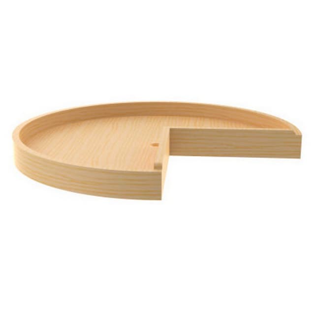 Rev-A-Shelf 4WLS-901 Series Wood Pie Cut Lazy Susan Tray Only