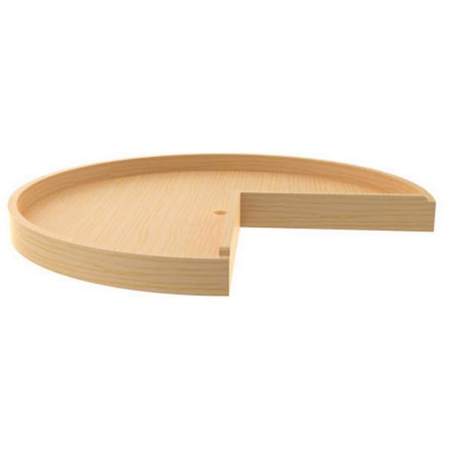Rev-A-Shelf 4WLS-901 Series Wood Pie Cut Lazy Susan Trays Only, Bulk Pack of 8