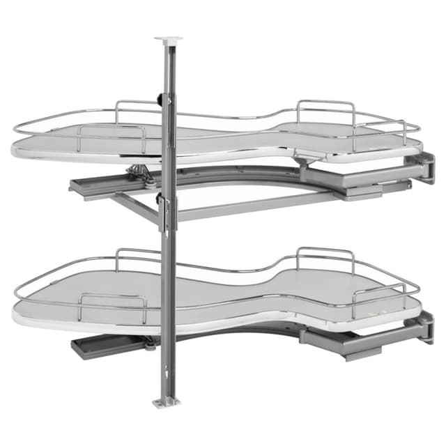 5372 Series The Cloud Organizer for Blind Corner with 15" Opening, Gray, Rev-A-Shelf