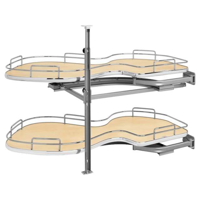 5372 Series The Cloud Organizer for Blind Corner with 18" Opening, Maple, Rev-A-Shelf