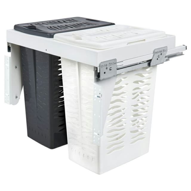 Top Mount Hamper Pullout with 2 Hampers, Rev-A-Shelf