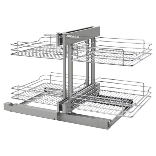 5PSP Series Wire Bottom Blind Corner Optimizer, for 18" Opening, Rev-A-Shelf