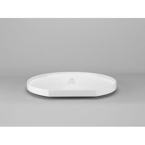 Rev-A-Shelf LD-2261 Series Polymer D-Shape Lazy Susan, Tray with Bearing