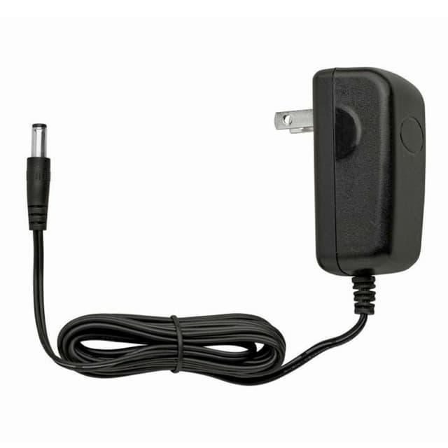 15 W Wall Mount Power Supply with Barrel Connector, Black