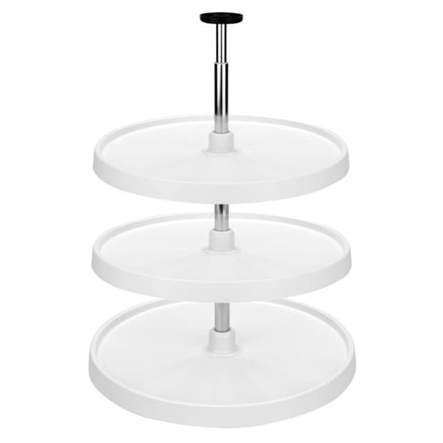 Rev-A-Shelf 3000 Series Full-Circle Value Line Lazy Susan, 3 Tray Set with Hardware