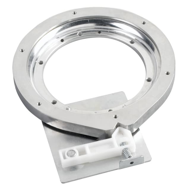 Aluminum Swivel Bearing for Kidney/D Shaped Lazy Susans with Stop, Rev-A-Shelf