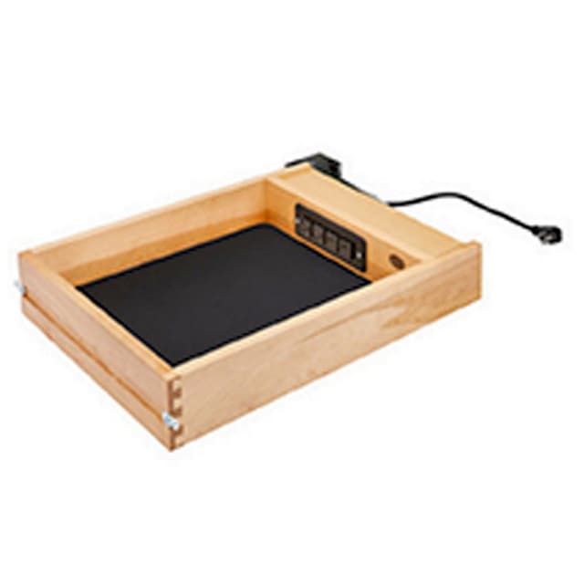 4WCDB Series Charging Drawer, No Slides, Rev-A-Shelf