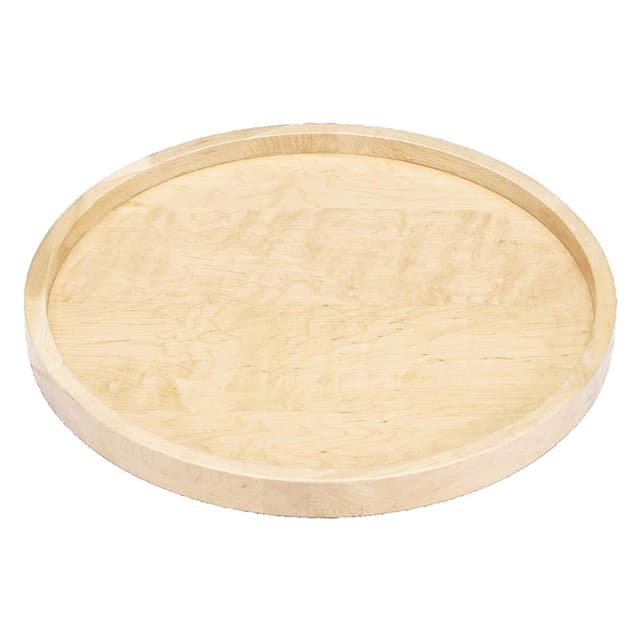 Rev-A-Shelf 4WLS-001 Series Wood Classic Full Circle Lazy Susan Tray with Bearing