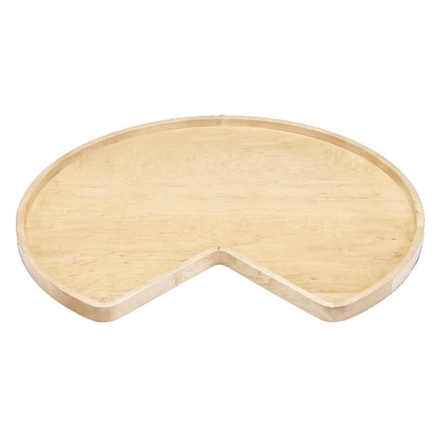 Rev-A-Shelf 4WLS-401 Series Wood Kidney Lazy Susan Tray Only