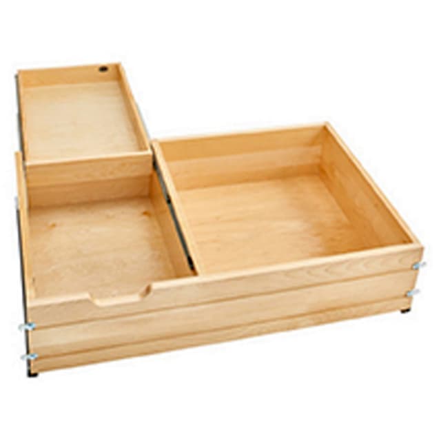 4WTCDD Series Deep Tiered Drawer, Full Access, Rev-A-Shelf