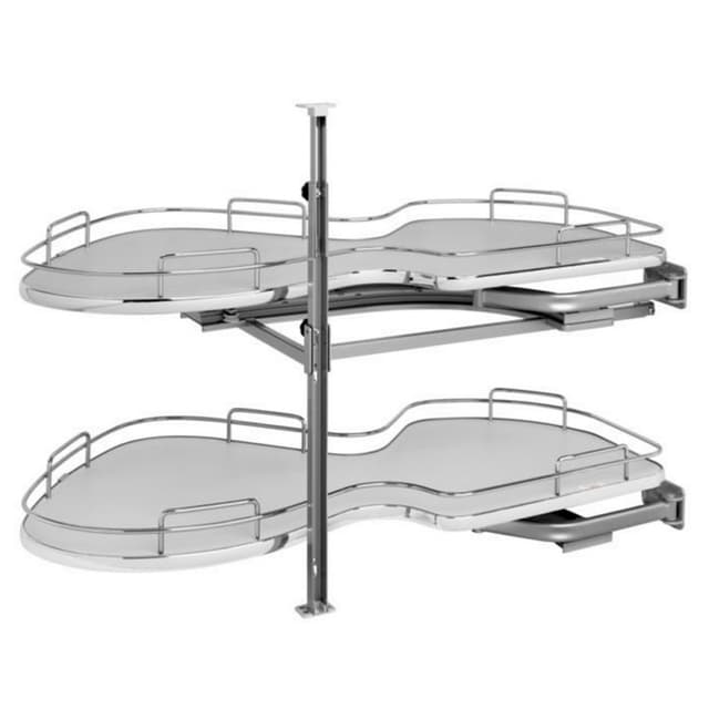 5372 Series The Cloud Organizer for Blind Corner with 21" Opening, Gray, Rev-A-Shelf