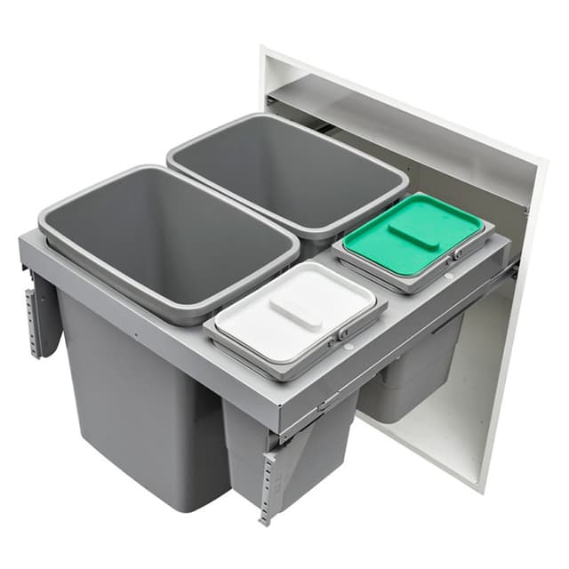 53TM Series Top Mount Waste Container with Soft-Closel, Rev-A-Shelf