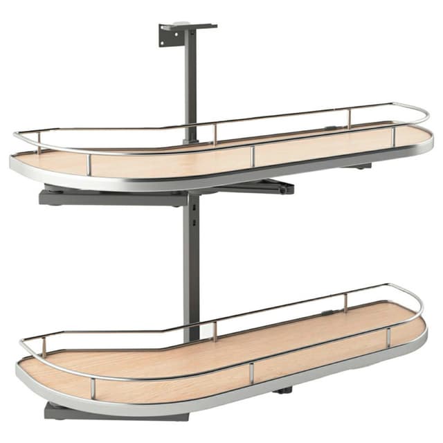 587 Series GIRASOLO Blind Corner Optimizer, for 12" Opening, Rev-A-Shelf