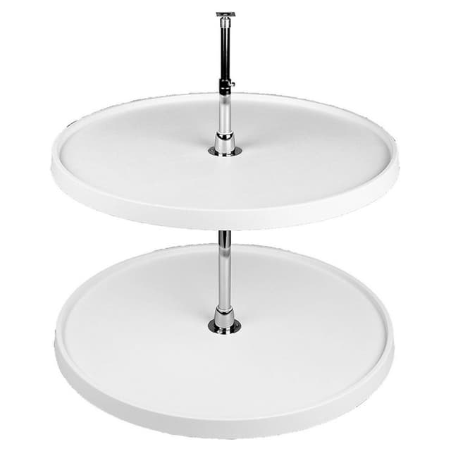 Rev-A-Shelf 6072 Series Full Circle Lazy Susan 2 Tray Set with Hardware
