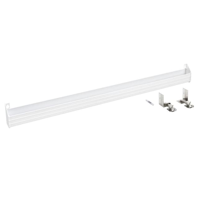 6541 Series White Polymer Slim Tip-Out Tray with Hinges, Rev-A-Shelf