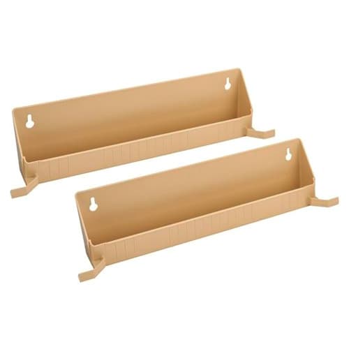 6562 Series Almond Polymer Sink Front Tip-Out Tray, Rev-A-Shelf