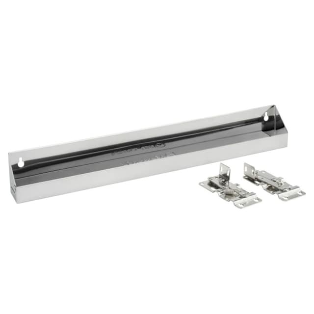 6581 Series Stainless Steel Sink Front Tip-Out Tray with Hinges, Rev-A-Shelf