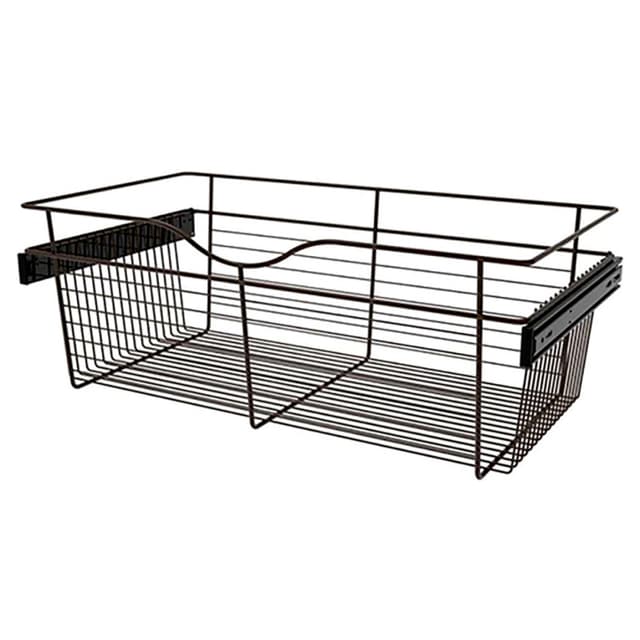 Rev-A-Shelf CB Series 30" Wide Oil-Rubbed Bronze Wire Pullout Baskets