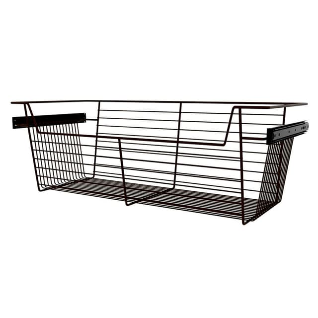 Sidelines CBSL 30" Wide Bronze Closet Basket Pullout